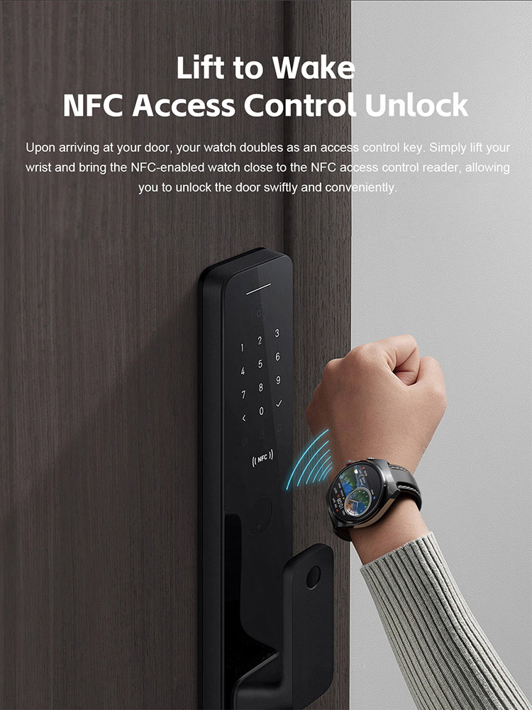 NFC Access Control Unlock GT95 Smartwatch